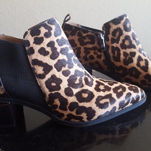 Leopard Franco Sarto Women's Arden Ankle Boot